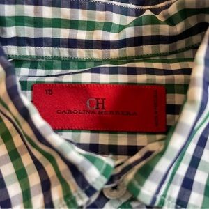 CH CAROLINA HERRERA size 15 shirt